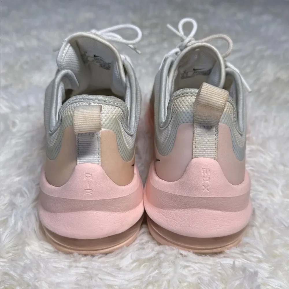Nike White and Soft Pink Athletic Shoes